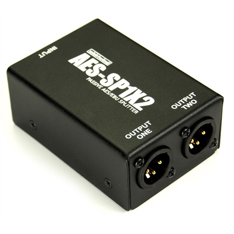 Whirlwind AES Splitter 1x2 - Passiv lydsignaldeler
