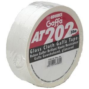 Advance AT202 Pro Gaffatape - Hvid Kvalitetstape!