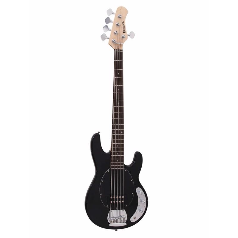 5-strenget elektrisk basguitar - Sort Mm 505 fra Dimavery