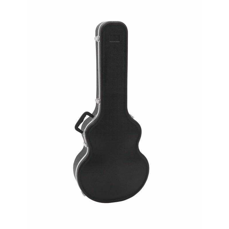 ABS Guitarkasse til Jumbo Akustisk Guitar - Sort