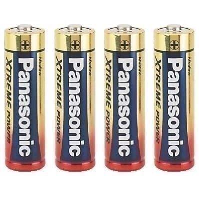 Panasonic Alkaline AA Batterier - 4 Stk. Pakke