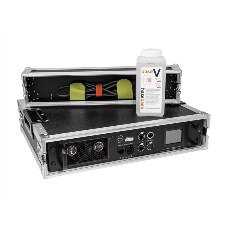Hazebase Fab Turné Røgmaskine i 2U Tour Case - Uundgåelig!