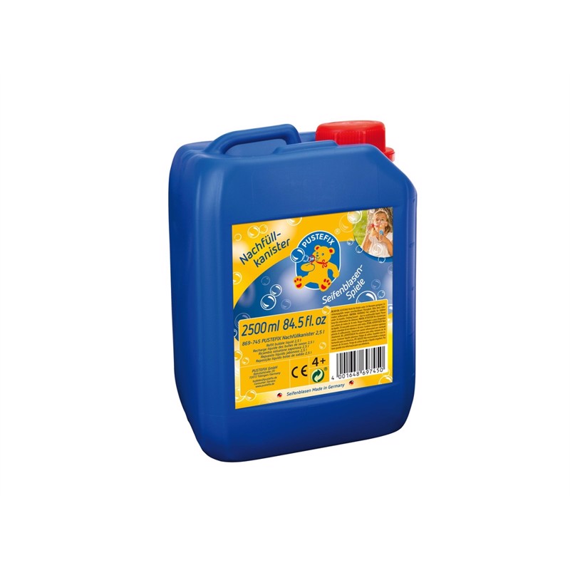 Pustefix Bubble Væske Pro 2,5 Liter - Langvarige Sæbebobler