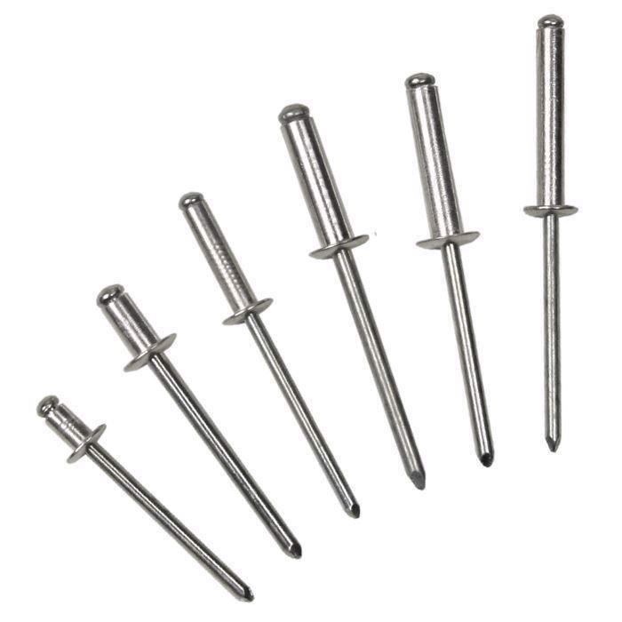 Standard Popnitte - 250 Stk. Blank 5,0 x 18,0 Mm.