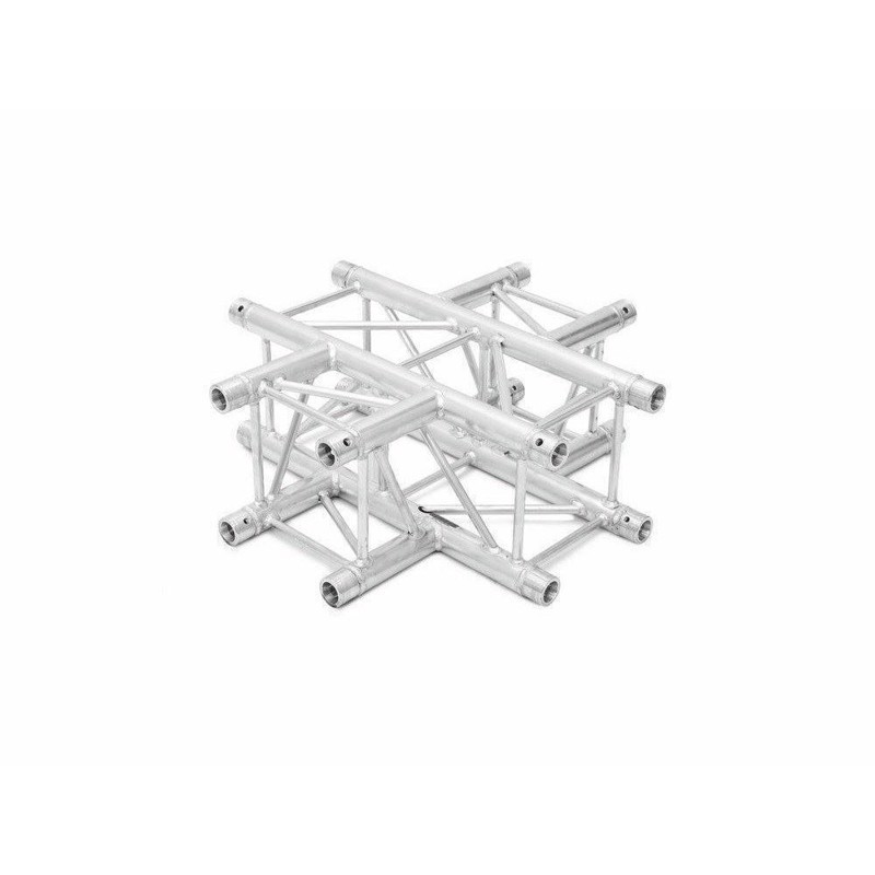 6082 Firkant Truss 4 Vejs Kryds 90° - 71 Cm fra Alutruss