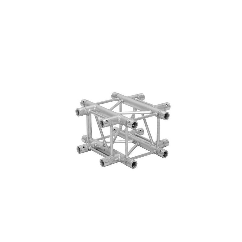 6082 Firkant Truss 4-vejs Kryds 90° - 50 cm fra Alutruss