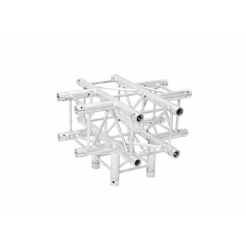 6082 Firkant Truss 5 Vejs Kryds 90° - Alutruss Tilbud!