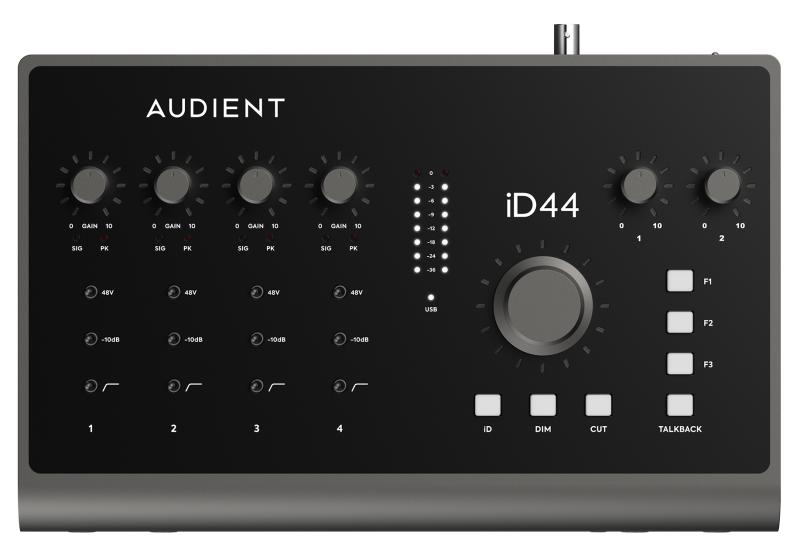 Audient ID44 MKII 20in 24out Lydinterface på tilbud