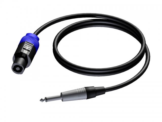 Procab Cab592 10 Højttalerkabel 2x1,5 Speakon Jack Han