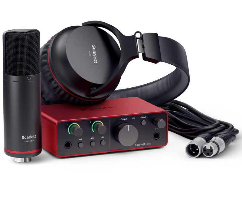 Scarlett Solo Studio 4. Gen Lydkort Bundle - Musikstartpakke