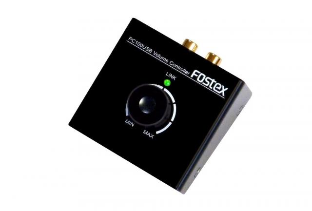 Fostex PC100USB - Volumenkontrol til monitor, sort