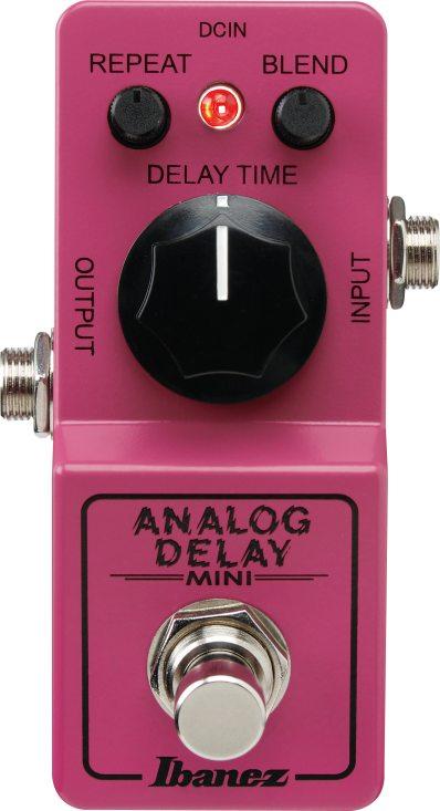 Ibanez Admini Analog Delay Mini Guitar Pedal - 100% Analog
