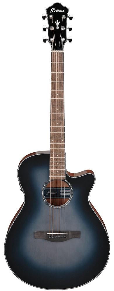 Ibanez AEG50 Ibh Akustisk Guitar med Pickup - Indigo Blue Burst