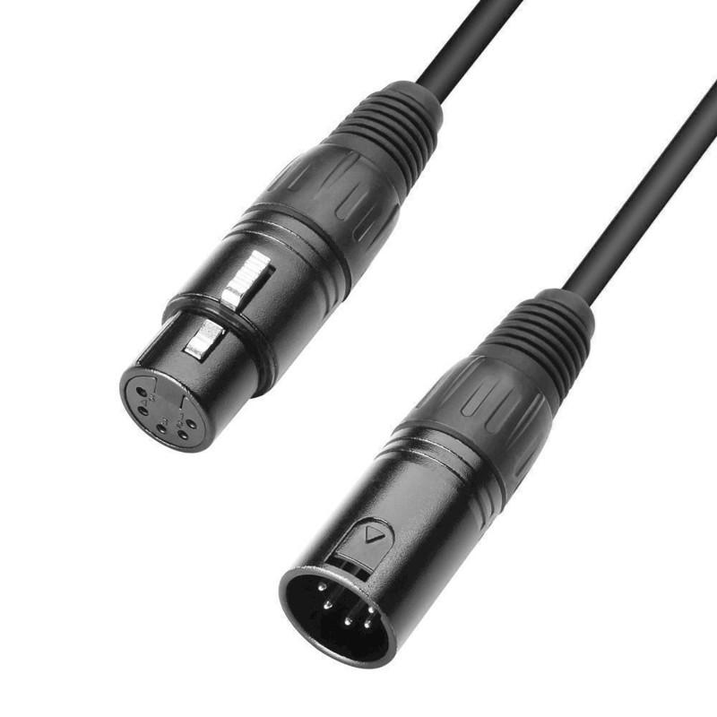 10 Meter DMX Kabel 5 Pol XLR fra Adam Hall - Kvalitet!