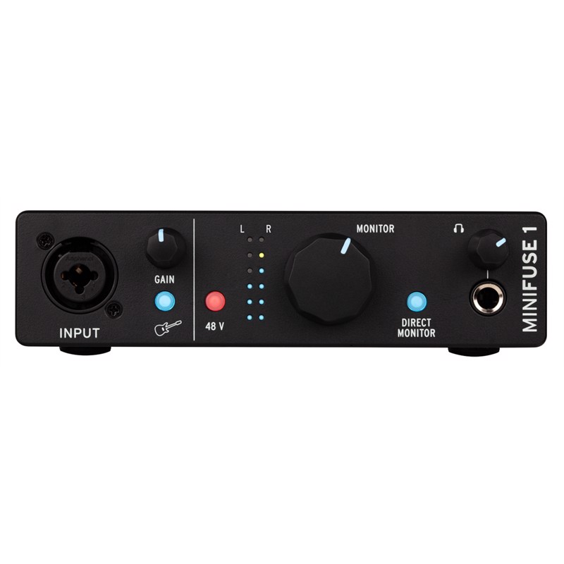 Arturia Minifuse 1 Audiointerface, Sort - Fantastisk tilbud!