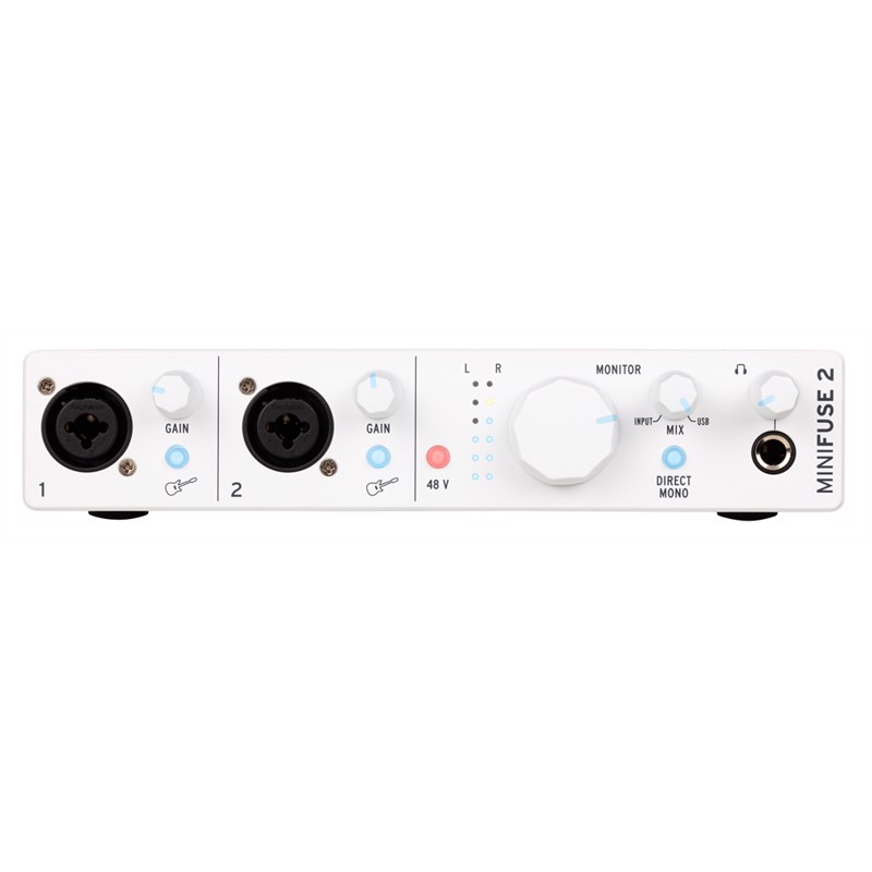 Arturia Minifuse 2 Audiointerface, Hvid - Fantastisk Tilbud!