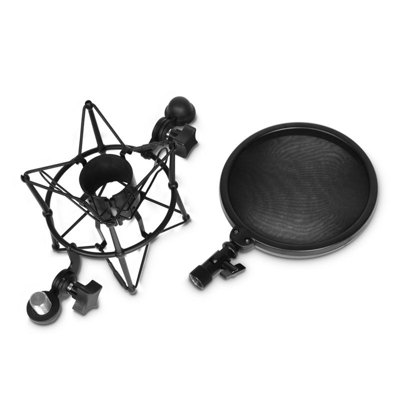 Adam Hall DSM 400 Mikrofon Stødophæng med Popfilter