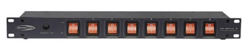 DJ Switch 8 Lysstyringspanel til 19" Rack - Effektiv Kontrol