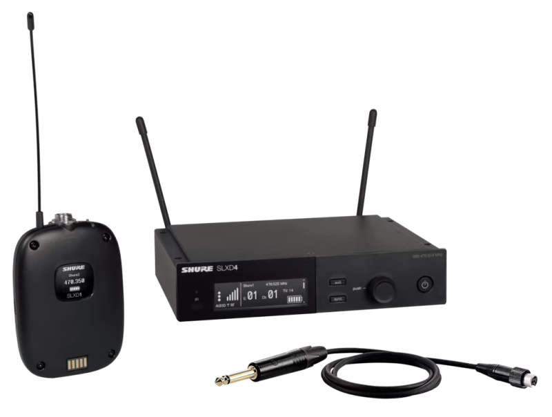 Shure SLXD14E Trådløst Instrumentsystem S50 - Fantastisk Tilbud!