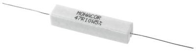 "3,3 Ohm Keramisk Modstand 10w   Holdbar & Effektiv Til Delefilter" fra Monacor