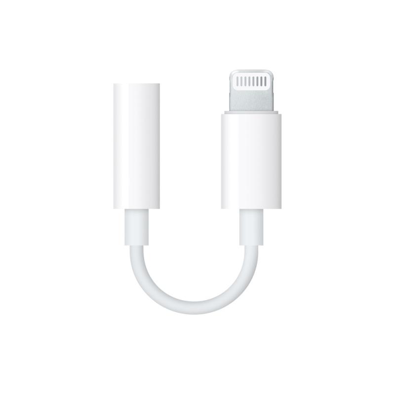 Original   Lightning Til 3.5 Mm Hovedtelefon Adapter fra Apple
