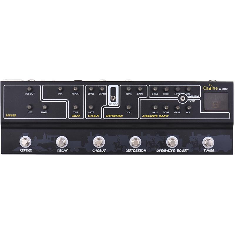 C300 Multi Effekt Pedal til Guitar - Fantastisk Tilbud!