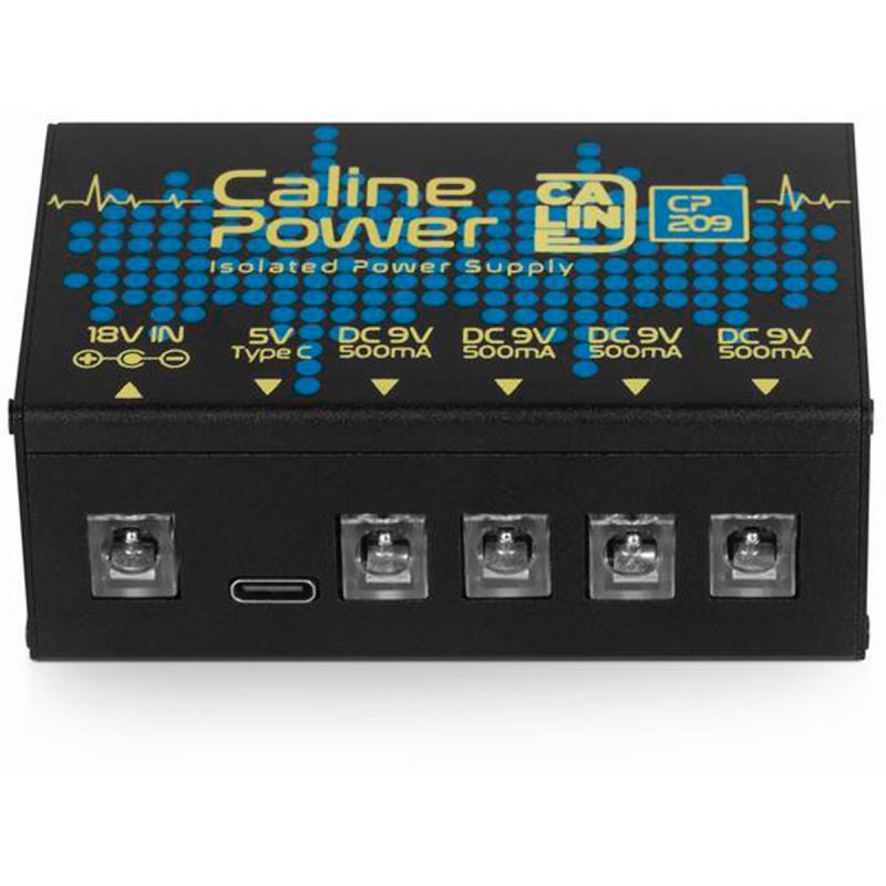 Caline Cp 209 Multi Strømforsyning til Guitar - Pålidelig Kraft
