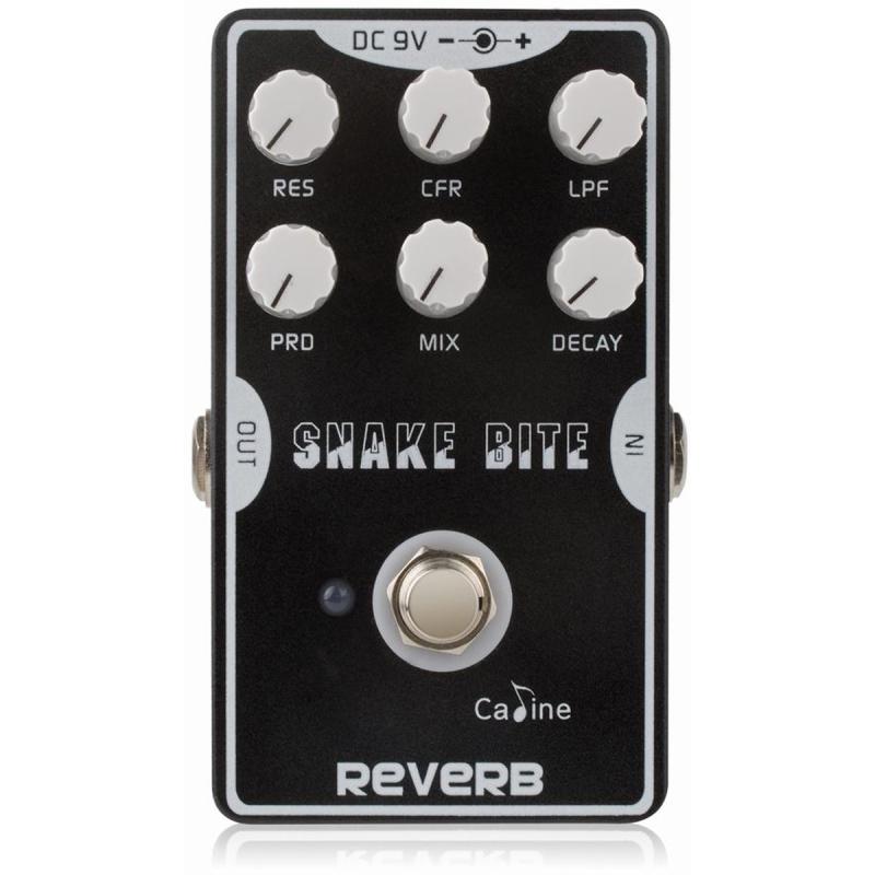Caline CP 26 Snake Bite Reverb Guitar Pedal på tilbud!