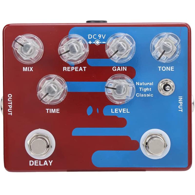 Caline CP 68 Delay + Distortion Guitar Effekt Pedal Tilbud