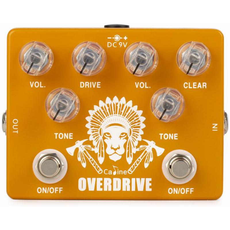Caline CP 70 Overdrive Guitar Effekt Pedal – Kraftfuld Lyd
