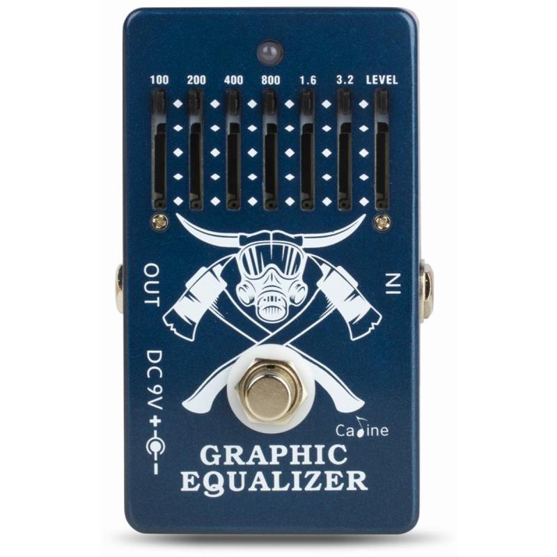 Caline CP 71 6-Bånd Grafik EQ Guitar Pedal på tilbud!