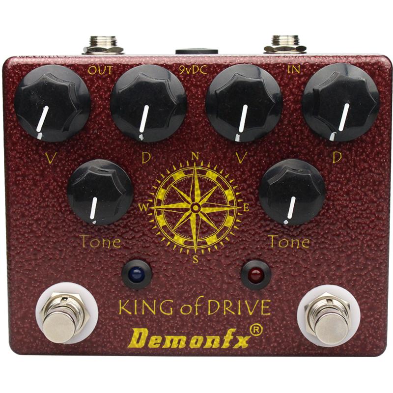 King Of Drive Guitar Effekt Pedal fra Demonfx