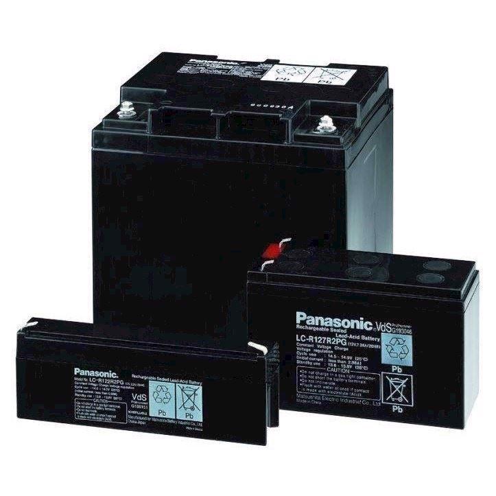 Panasonic 12V NPA 12 2 Genopladeligt Blybatteri - Effektiv Strøm