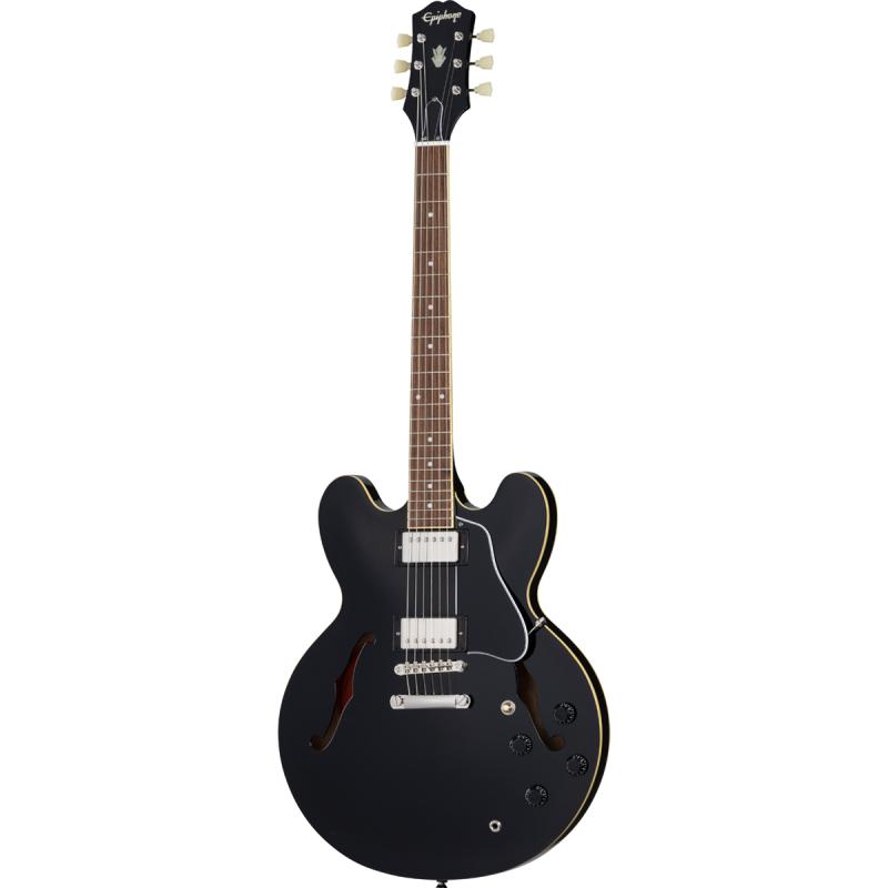 Es 335 Eksklusiv Elguitar i Ebenholt fra Epiphone