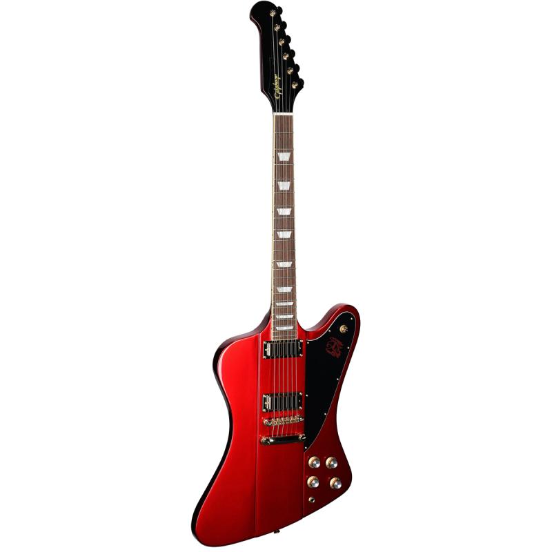 Eksklusiv Firebird Elguitar i Rubinrød Metallic fra Epiphone