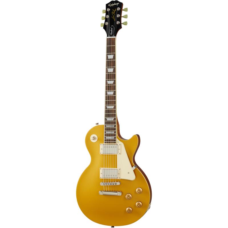 Les Paul Standard 50s El Guitar Metallic Gold fra Epiphone