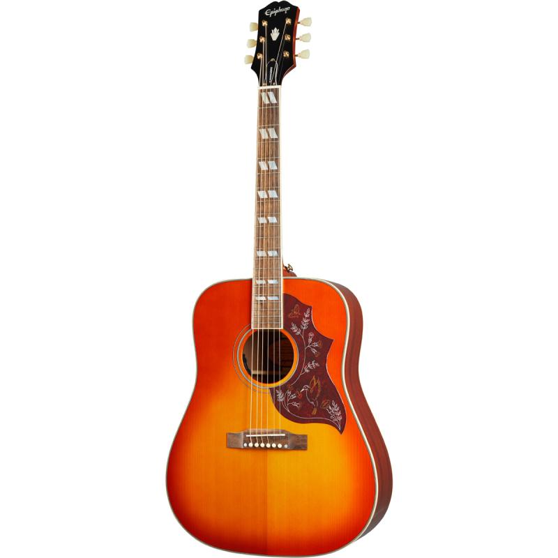 Hummingbird Western Guitar Aged Cherry Sunburst Gloss fra Epiphone