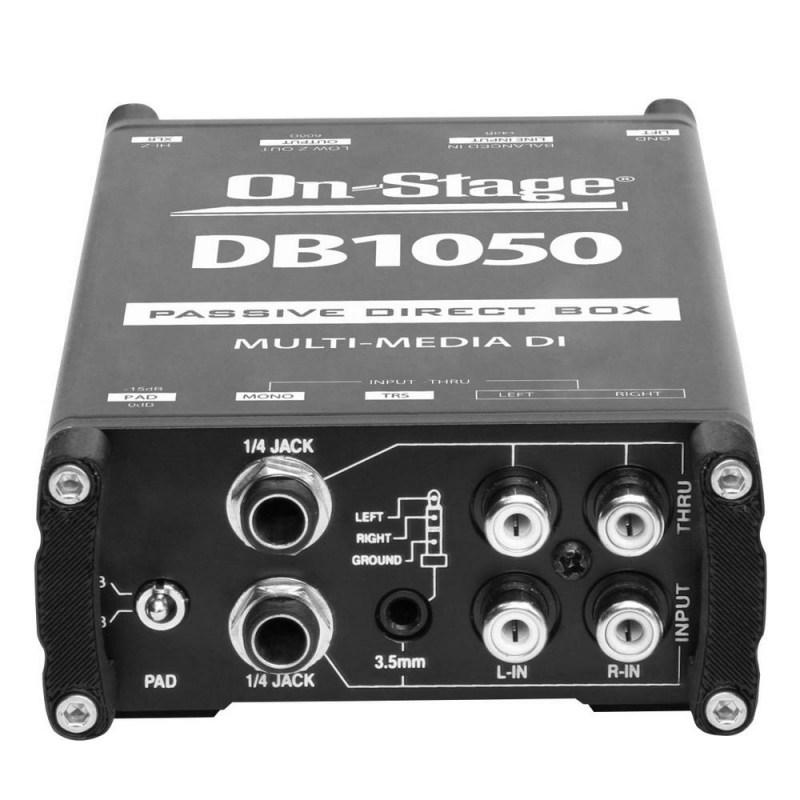 On Stage DB1050 Passiv DI-Box – Fantastisk tilbud!