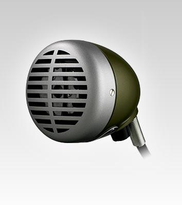 Shure 520DX "Green Bullet" Mundharpe Mikrofon på tilbud!