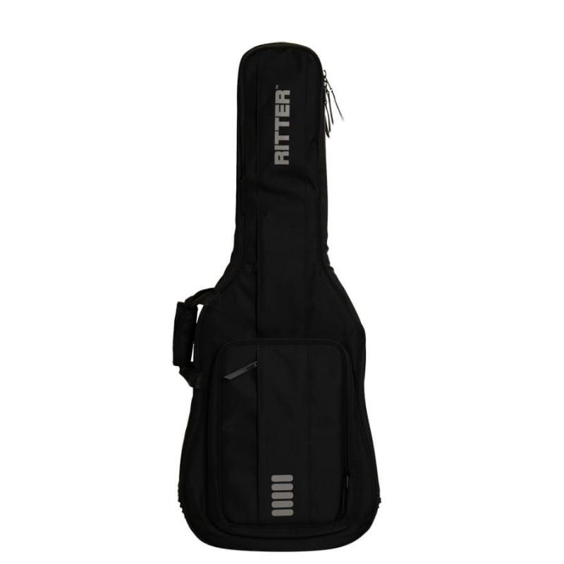 Ritter Arosa Dobbelt Taske til Western og El Guitar - Black