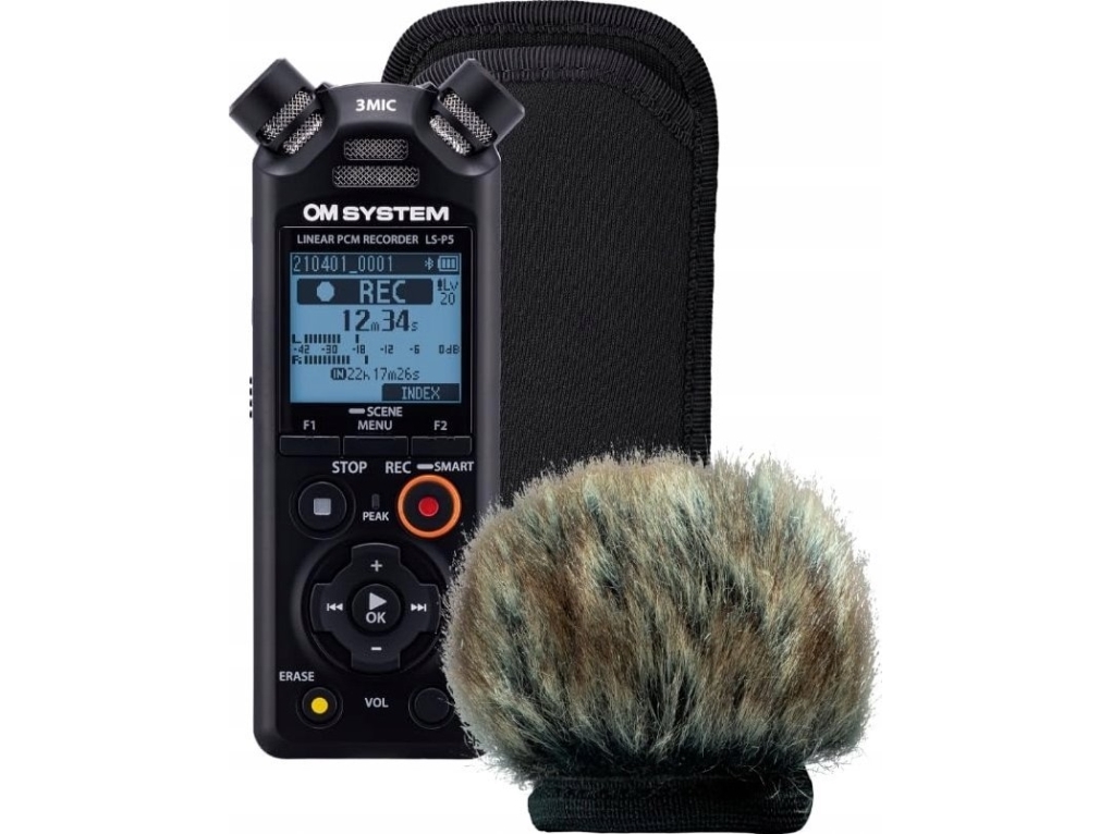 Om System Audio Recorder Ls P5 Wind Protection Kit fra Olympus