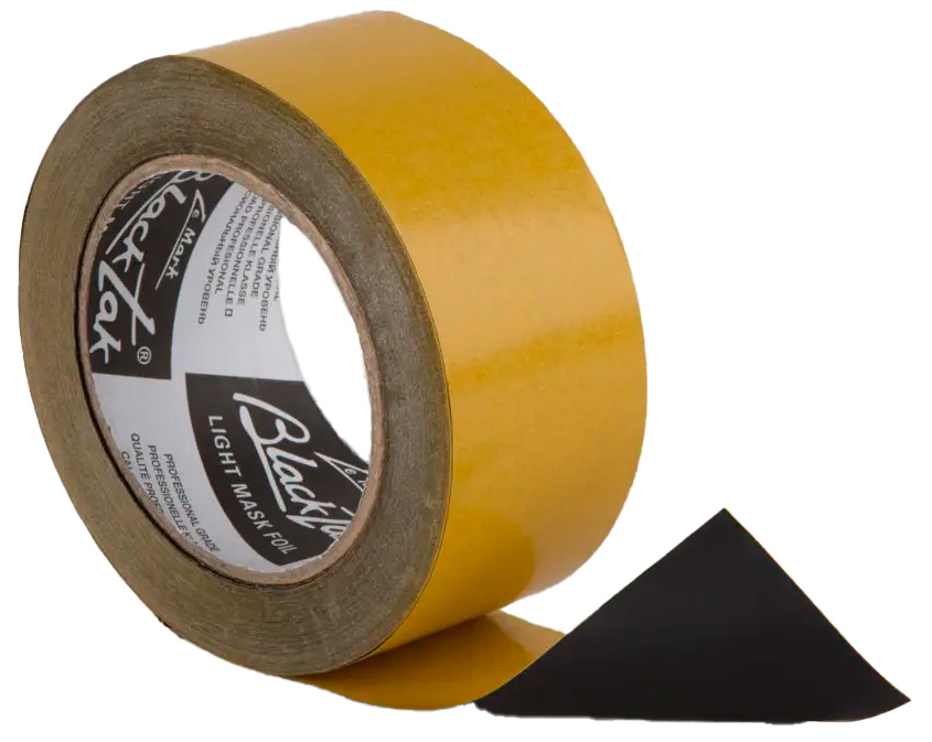Blacktak Mask Foil Varmeresistent Tape 50mm X 25m fra Le Mark