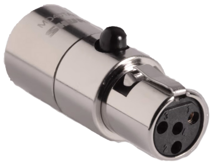 Md40 Ta4f Adaptor Med Microdot   Tqg(ta4f) Stik fra Shure