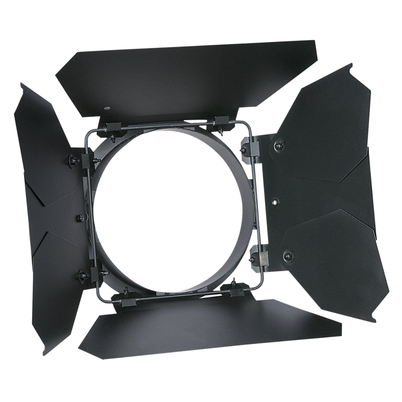 Barndoor For Performer 2000 Black Four Leaves Metal Barndoor fra Showtec