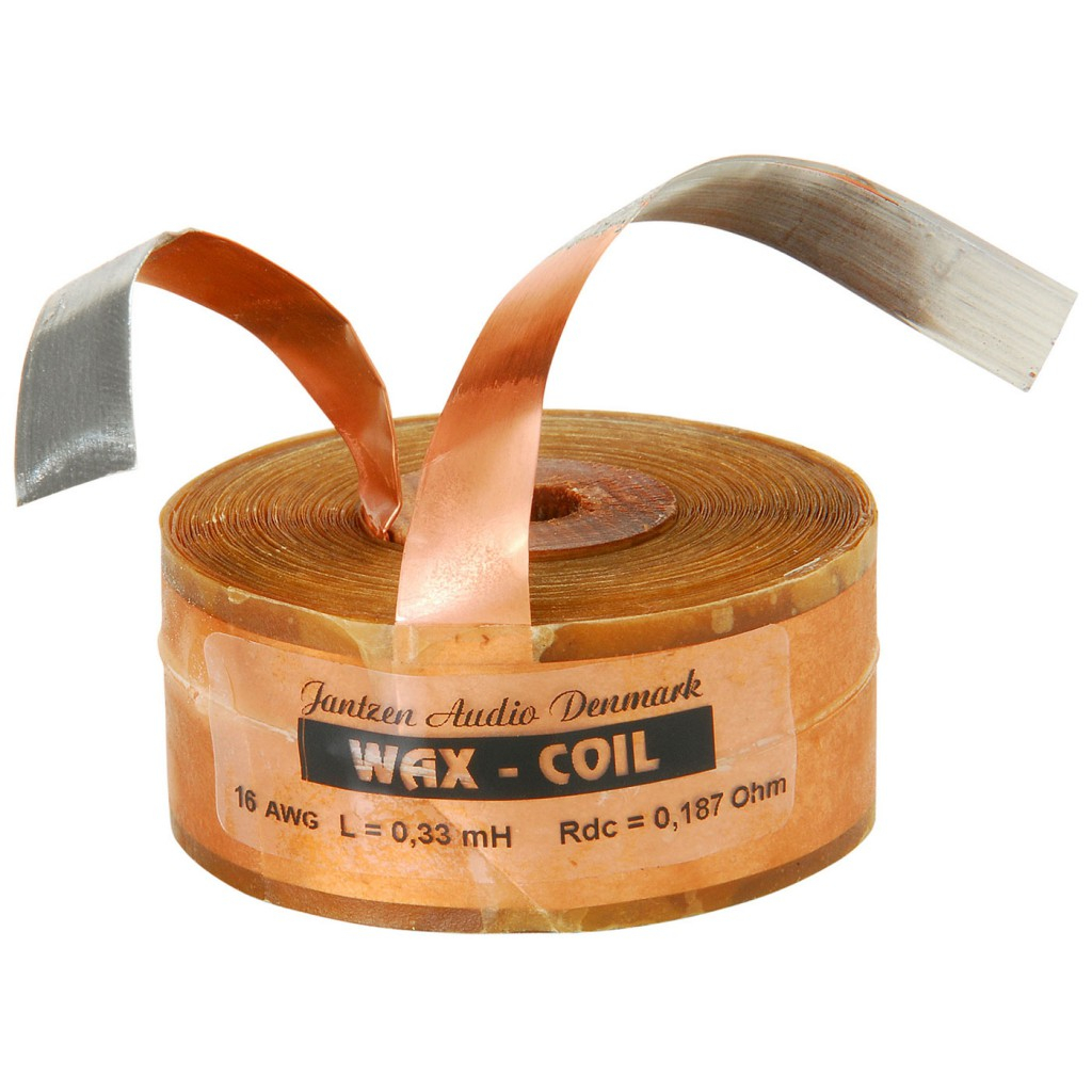 0,22 Mh Voksspole 16awg Fra Wax Coil   Præcis Tolerance fra Jantzen
