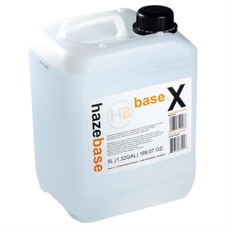 Base*x. Vandbaseret Røgvæske. 5 Liter fra Hazebase